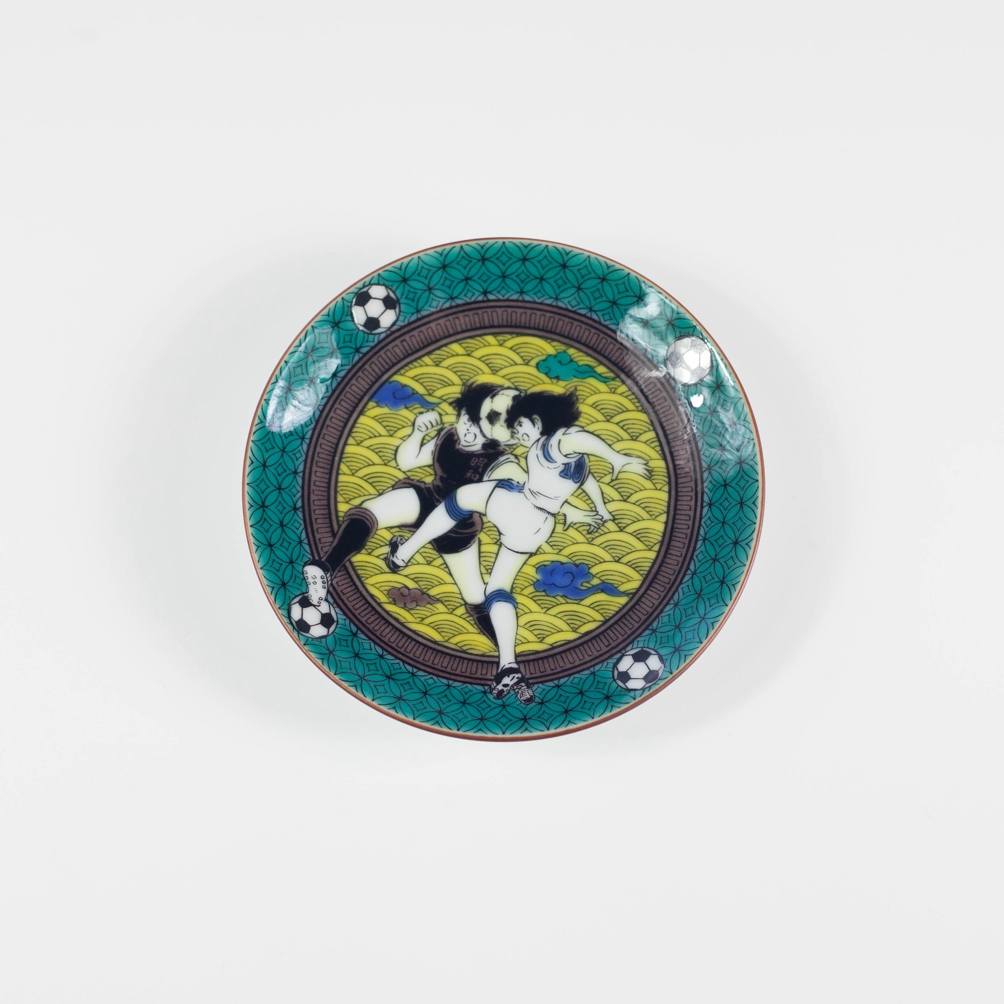 Captain Tsubasa Kutani Ware Small Plate