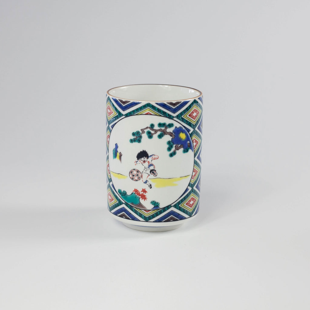 Captain Tsubasa Kutani Ware Yunomi Tea Cup