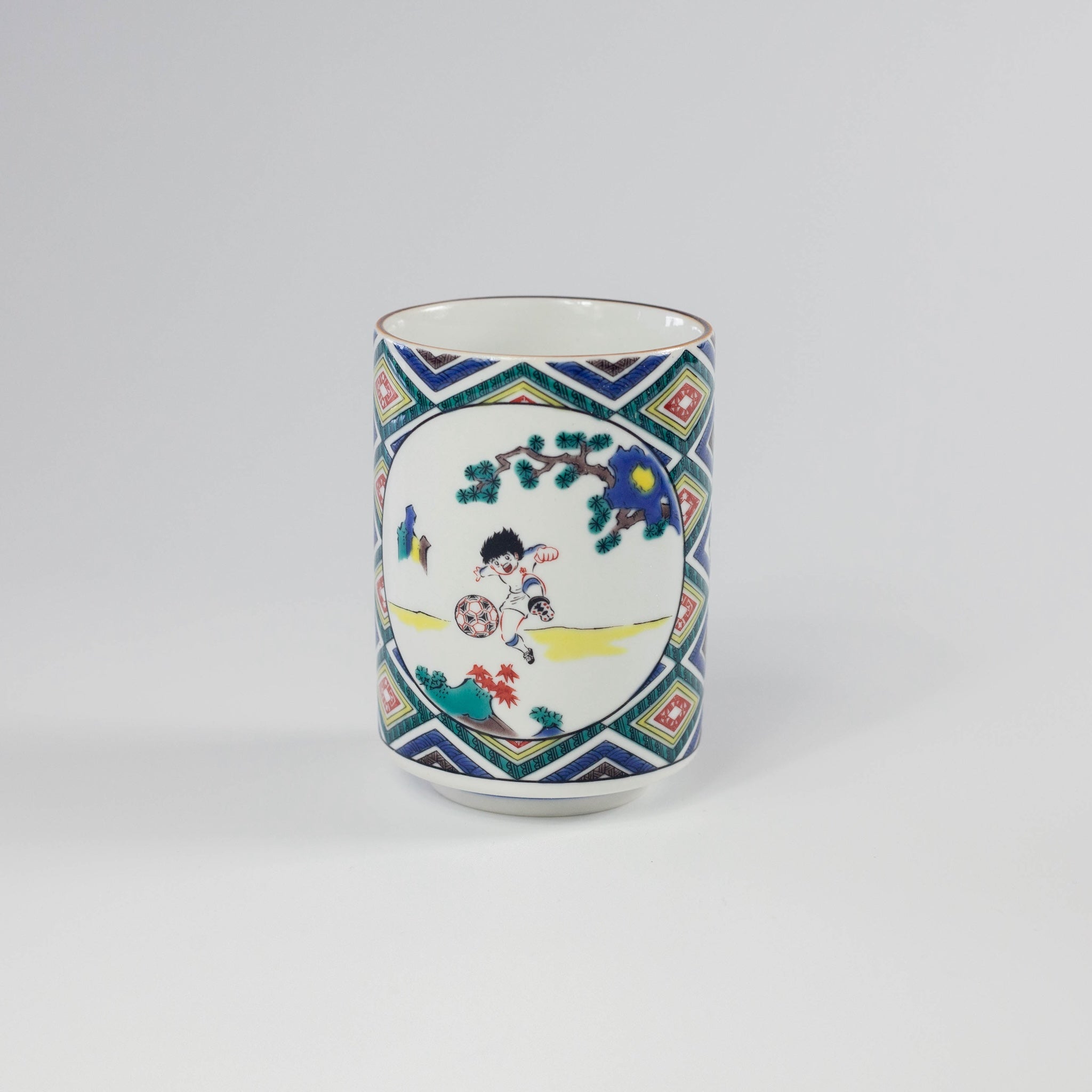 Captain Tsubasa Kutani Ware Yunomi Tea Cup