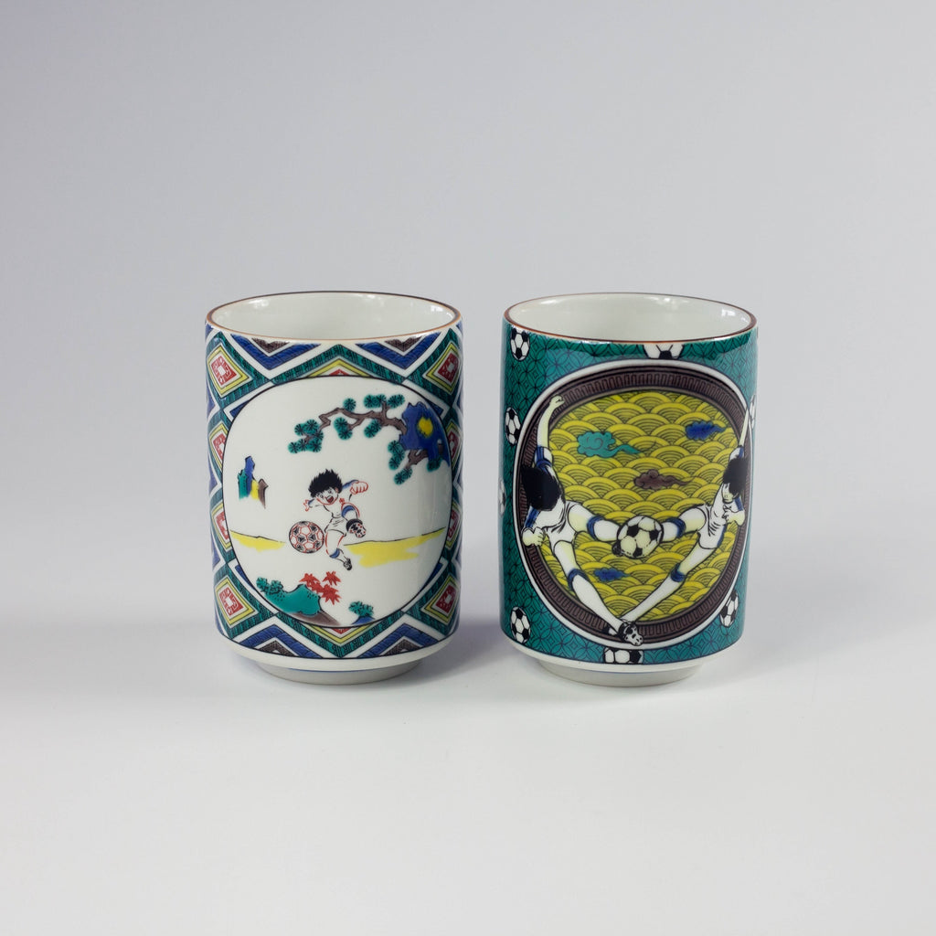 Captain Tsubasa Kutani Ware Yunomi Tea Cup