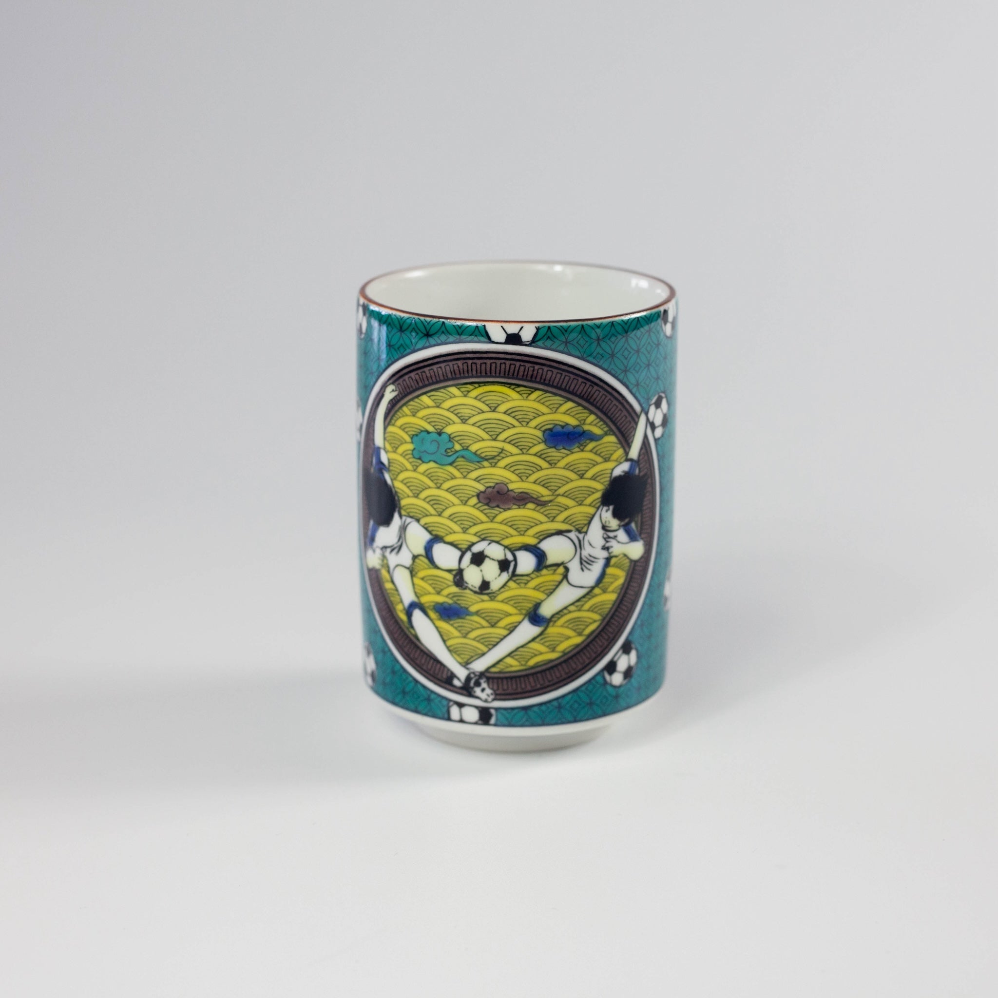 Captain Tsubasa Kutani Ware Yunomi Tea Cup