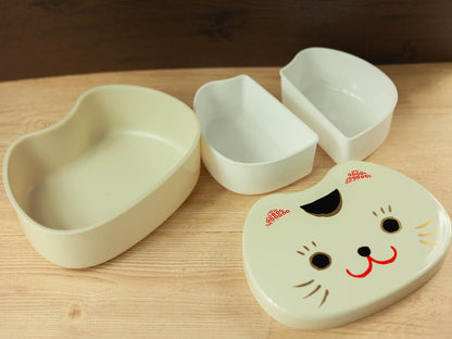 Kao Neko Bento | White