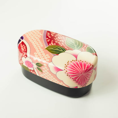 Kimono Oval Bento Box | Pink 830ml