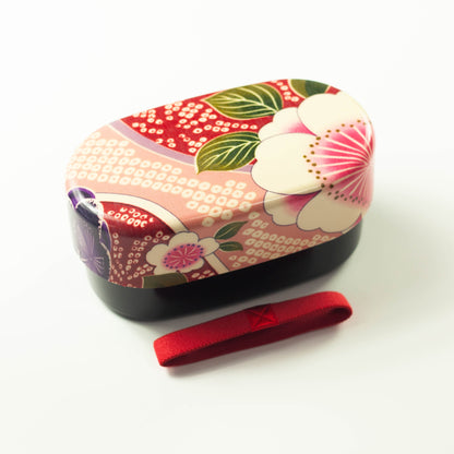 Kimono Oval Bento Box | Pink 830ml