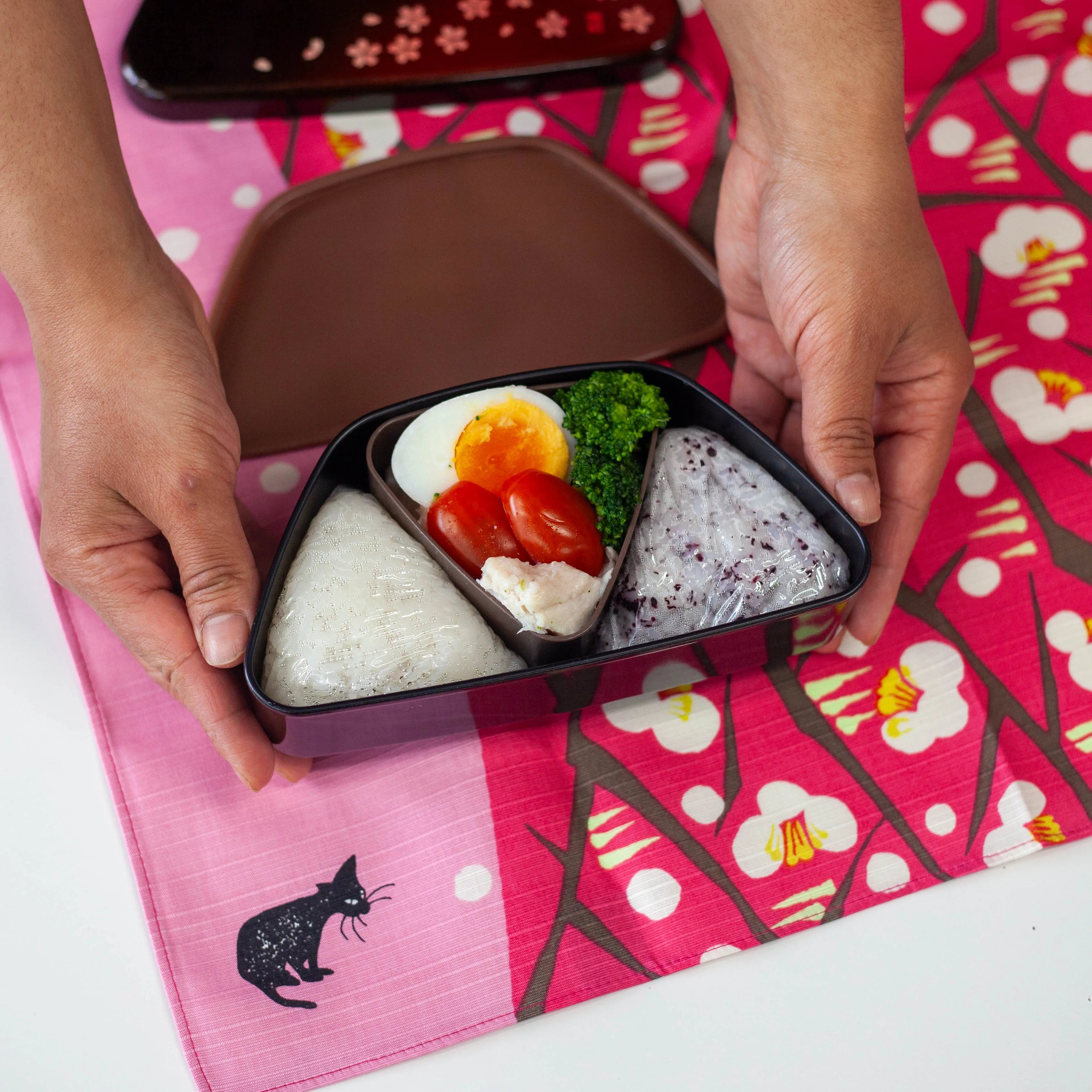 Kagome Tame Zweistöckige Bento-Box