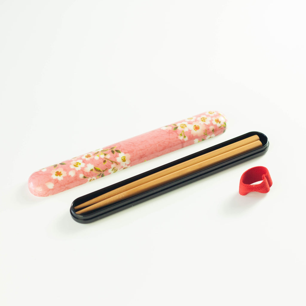 Sakura Rabbit Chopsticks Set | Pink