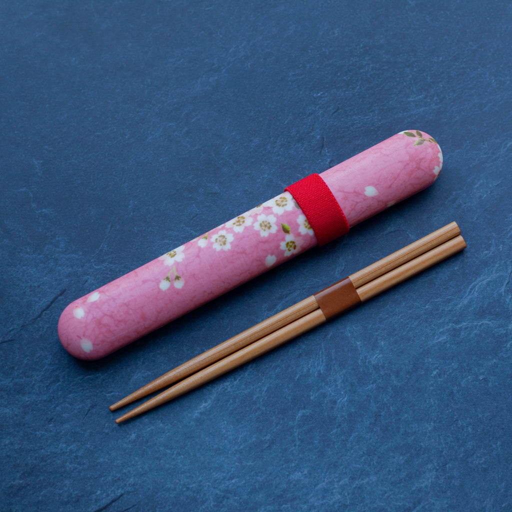 Sakura Rabbit Chopsticks Set | Pink