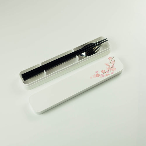 Cutlery Set | Sakura White