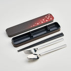 Juego de cubiertos | Pétalos de sakura