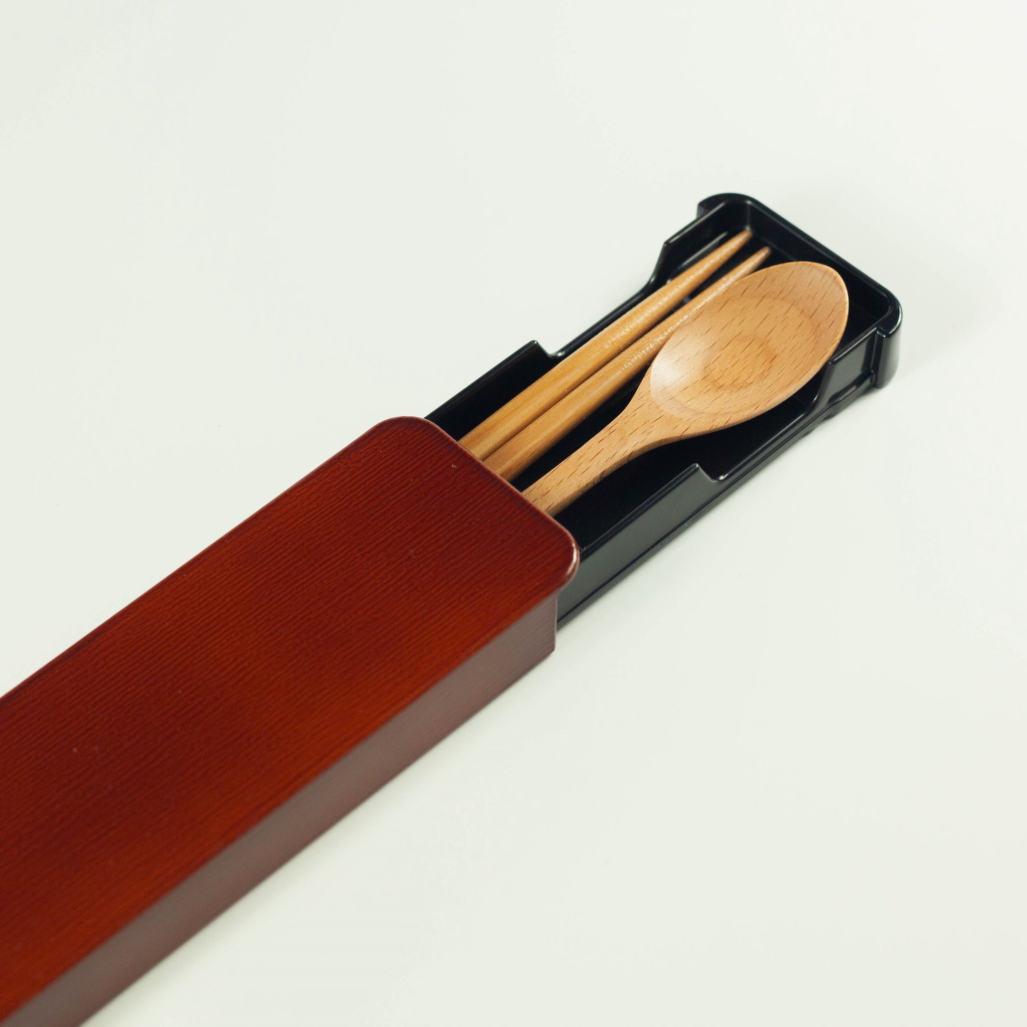 Wooden Chopstick and Spoon Set | Light Brown