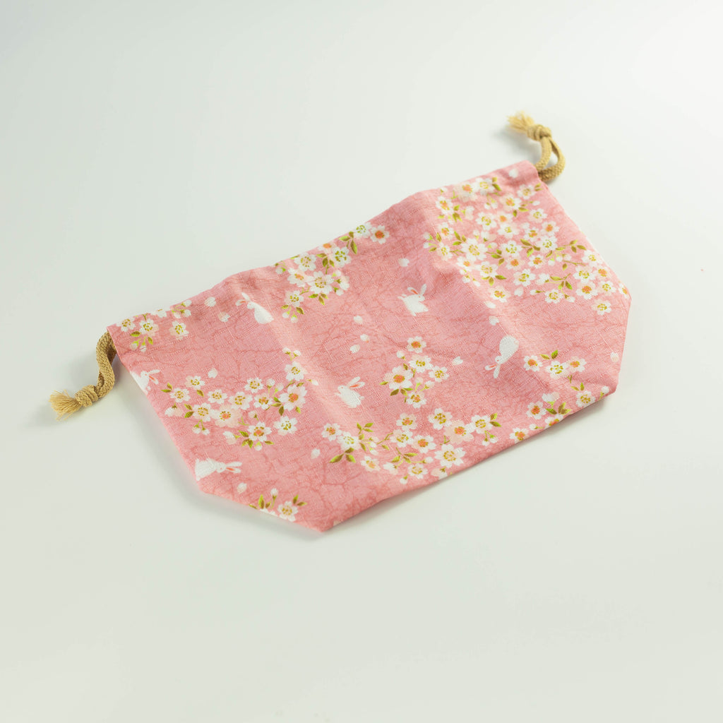 Bolsa Bento Conejo Sakura | Rosa