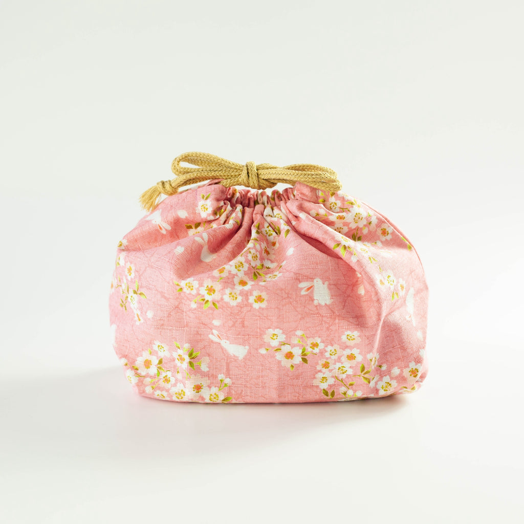 Bolsa Bento Conejo Sakura | Rosa