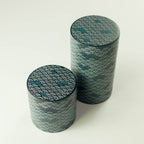 Bote de té azul marino Seigaiha | Pequeño (350 ml)