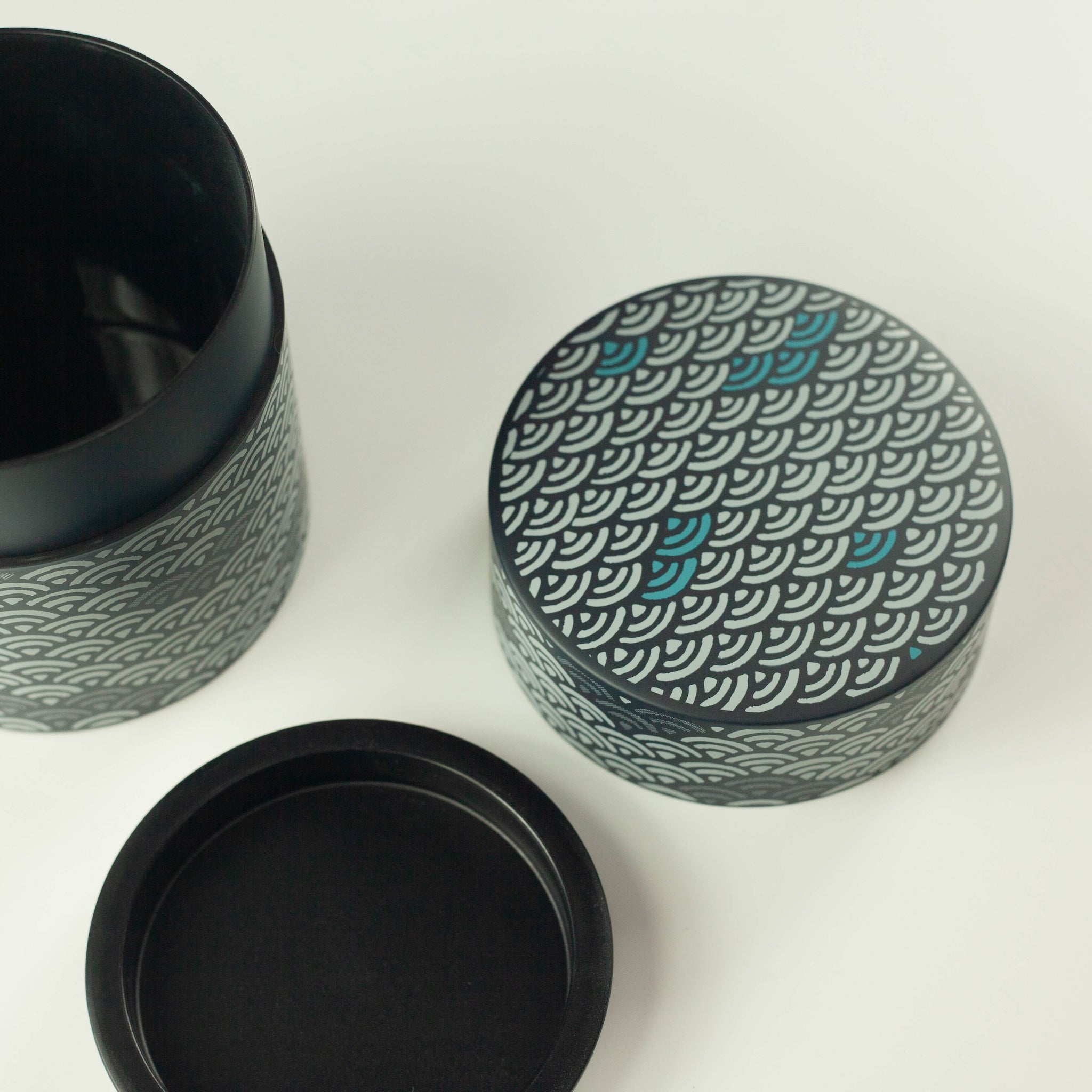 Seigaiha Navy Tea Canister | Small (350mL)