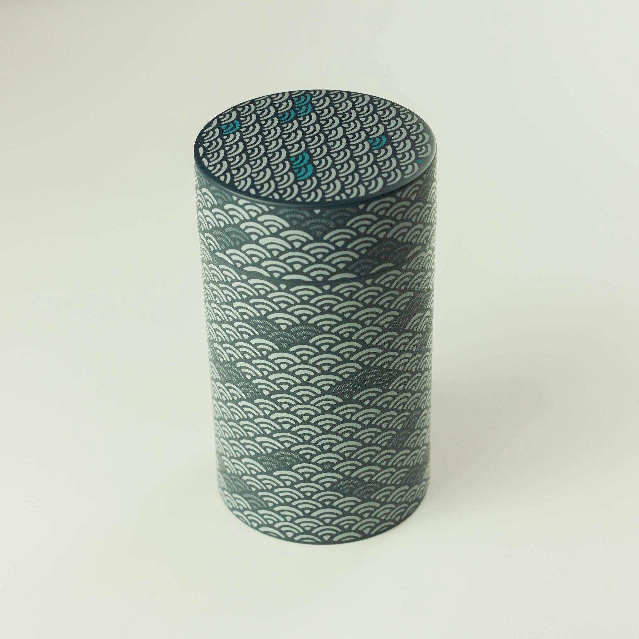 Seigaiha Navy Tea Canister | Large (650mL)