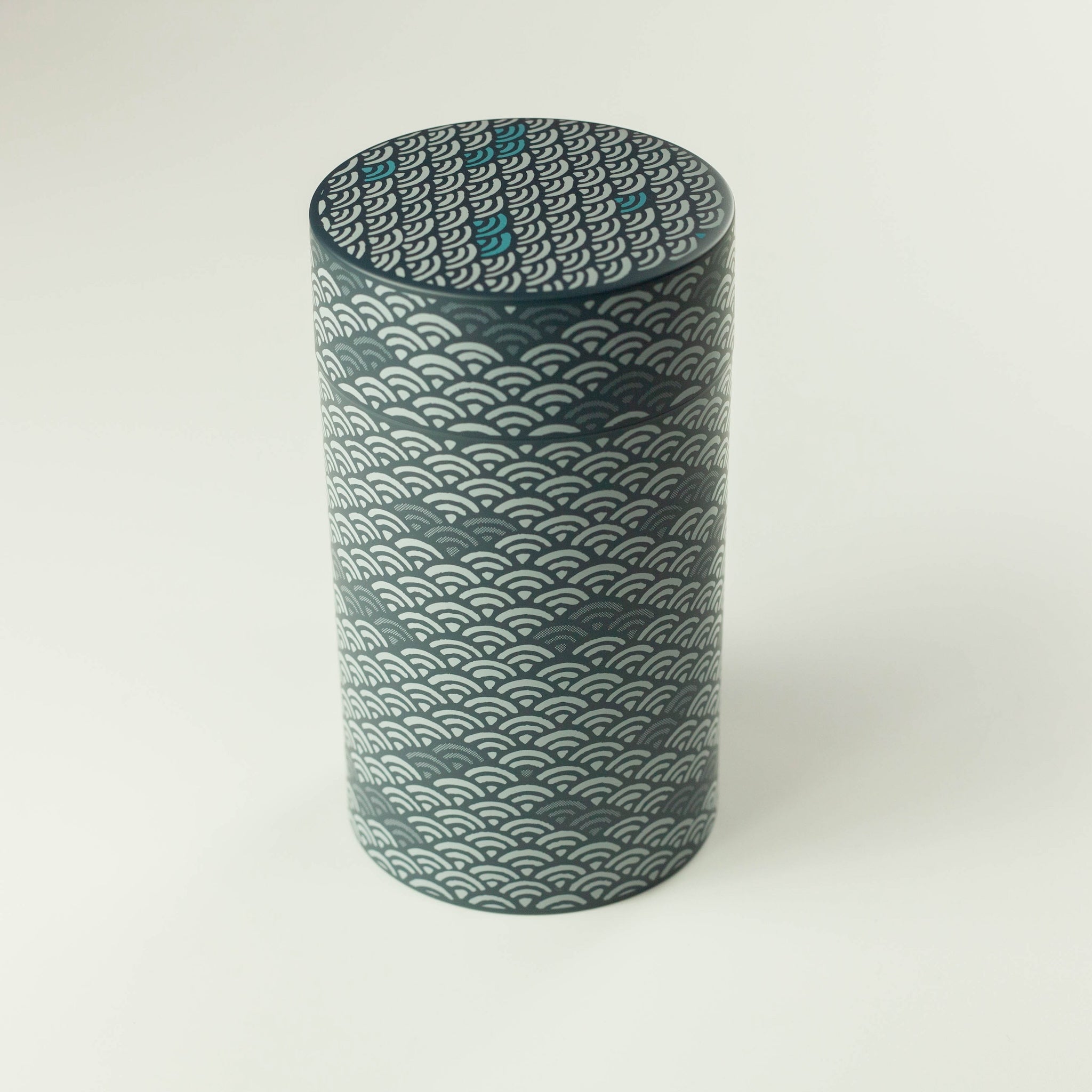Seigaiha Navy Tea Canister | Large (650mL)