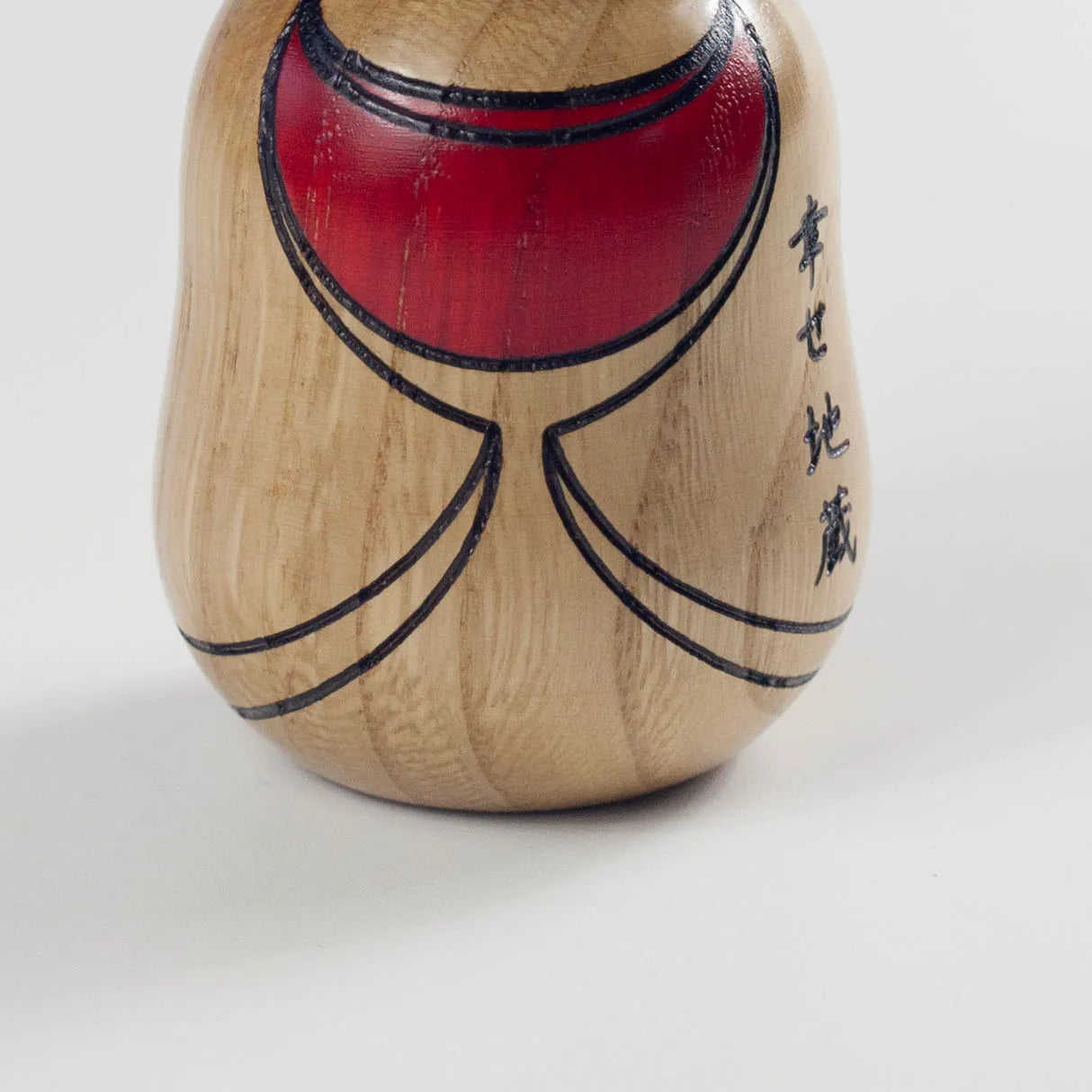 Kokeshi-Holzpuppe | Fröhliches Ojizosan 