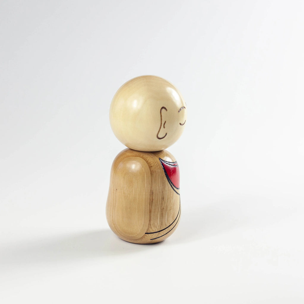 Muñeca de madera Kokeshi | Happy Ojizosan 