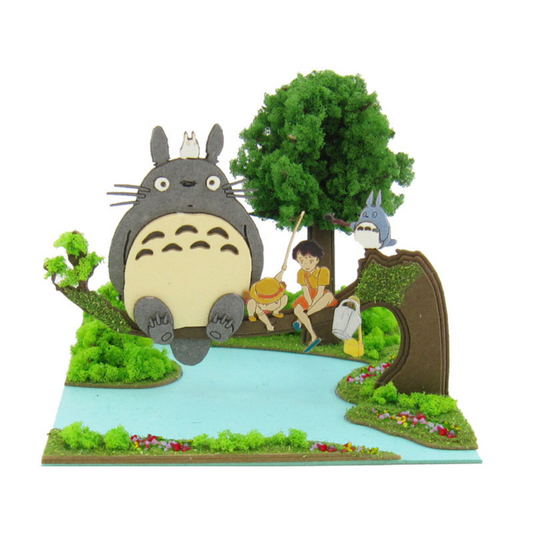 Miniaturkunst | Mein Nachbar Totoro: Satsuki und Mei