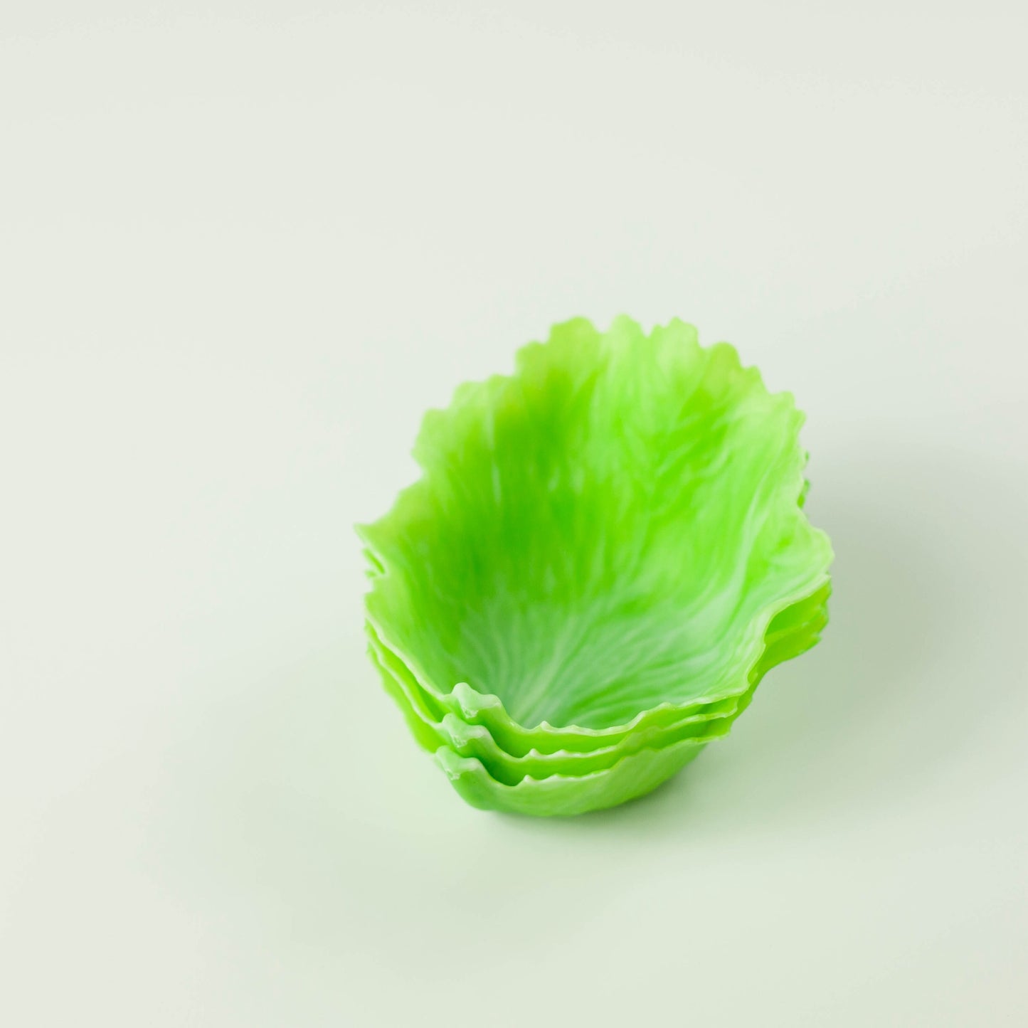 Tazas de verduras verdes | Hojas 