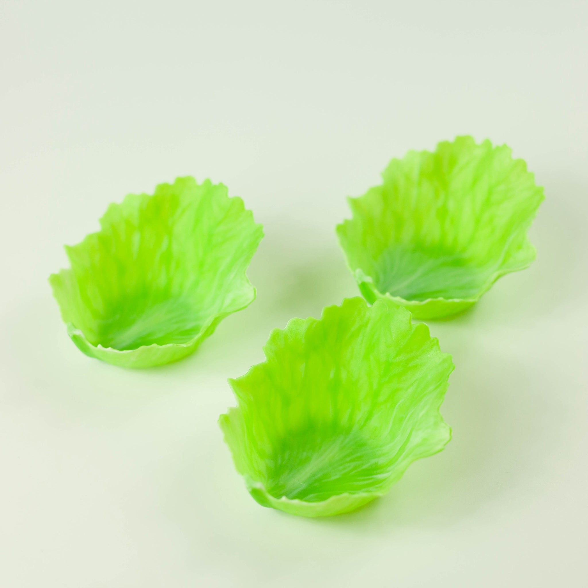 Green Veggie Cups | Leaves
