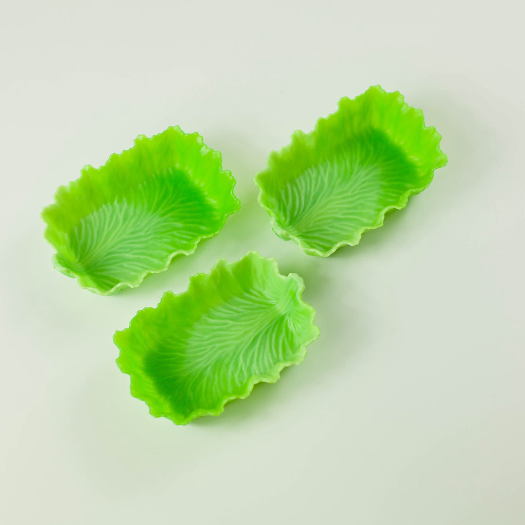 Tazas de verduras verdes | Rectángulo