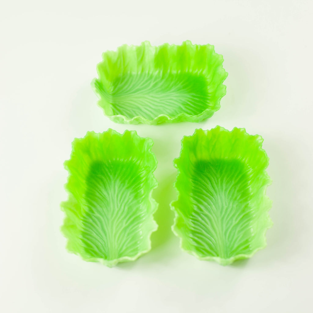 Tazas de verduras verdes | Rectángulo