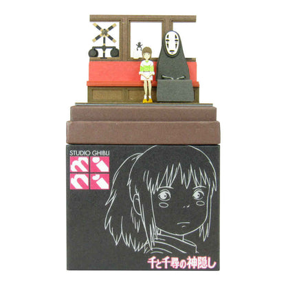 Miniatuart | Spirited Away: Riding the Train with No Face