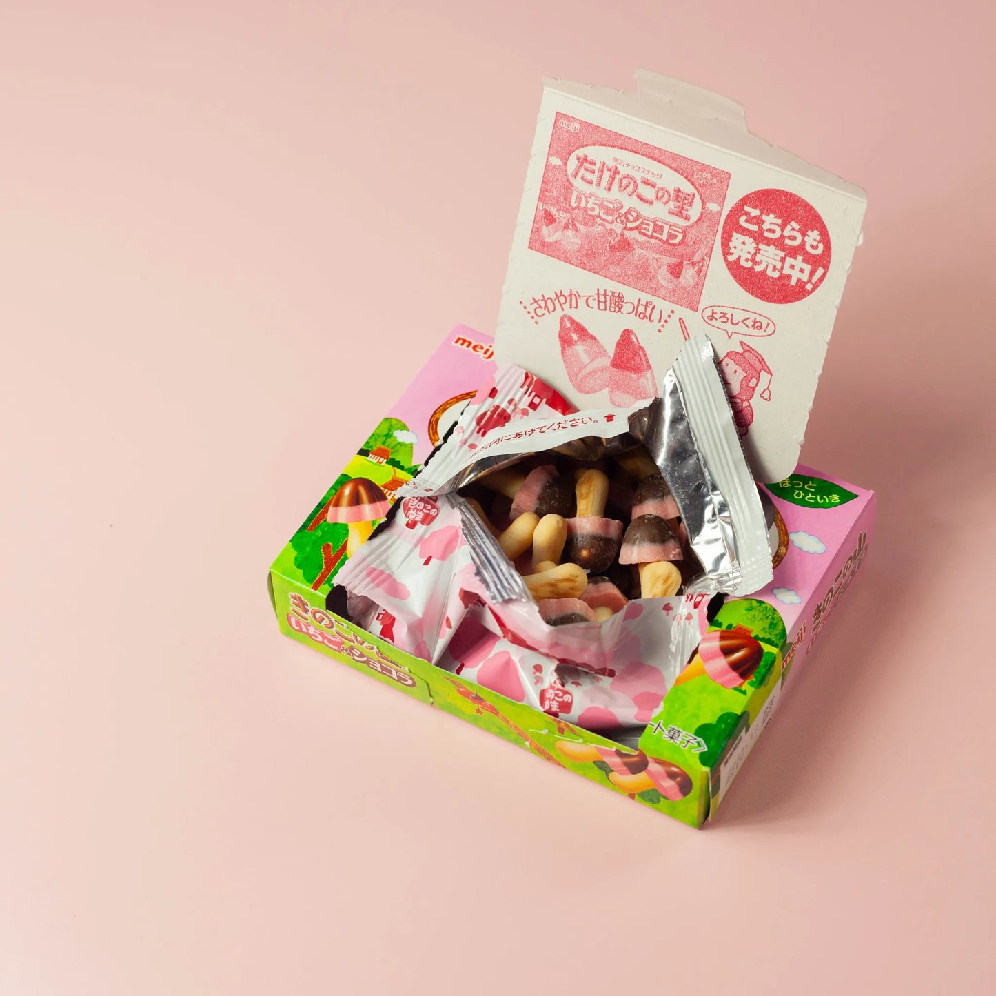 Kinoko Erdbeer- und Schokoladenkekse