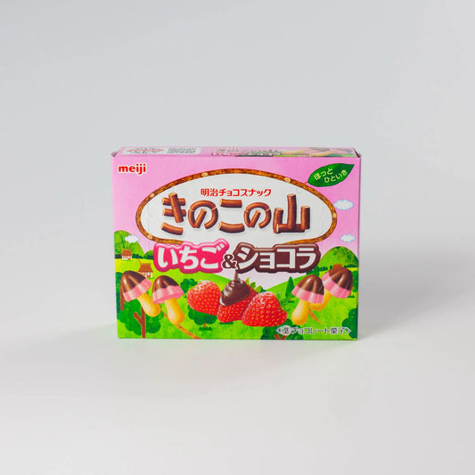 Galletas de fresa y chocolate Kinoko