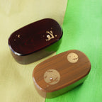 Caja Fukuro Bento de dos niveles | Oscuro 900ml