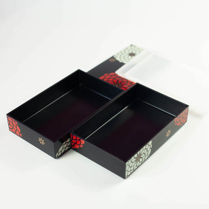 Caja Bento Ojyu 900ml | Negro 