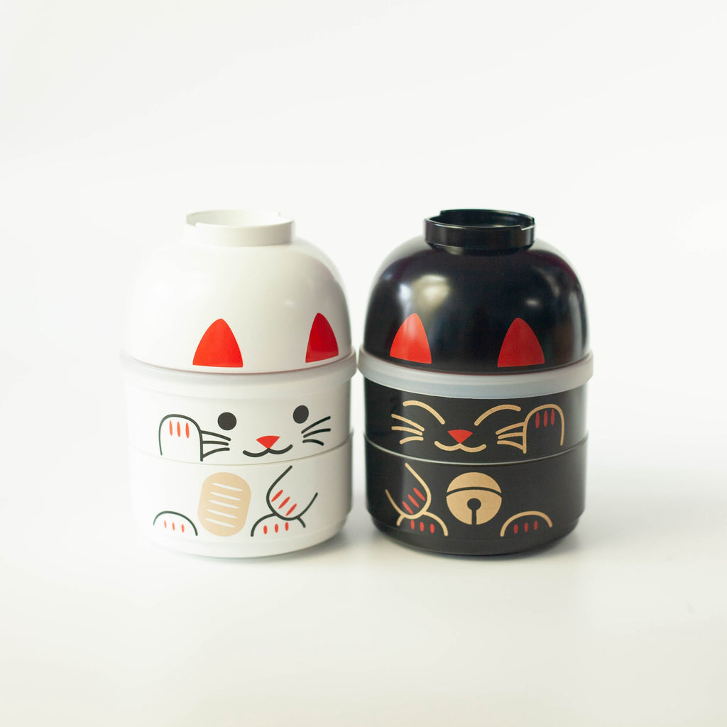 Bento Kokeshi | Maneki Neko Negro