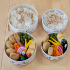 Gran Kokeshi Bento Maneki-Neko Blanco 1200mL