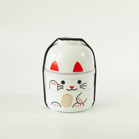 Bento Kokeshi | Maneki Neko Blanco