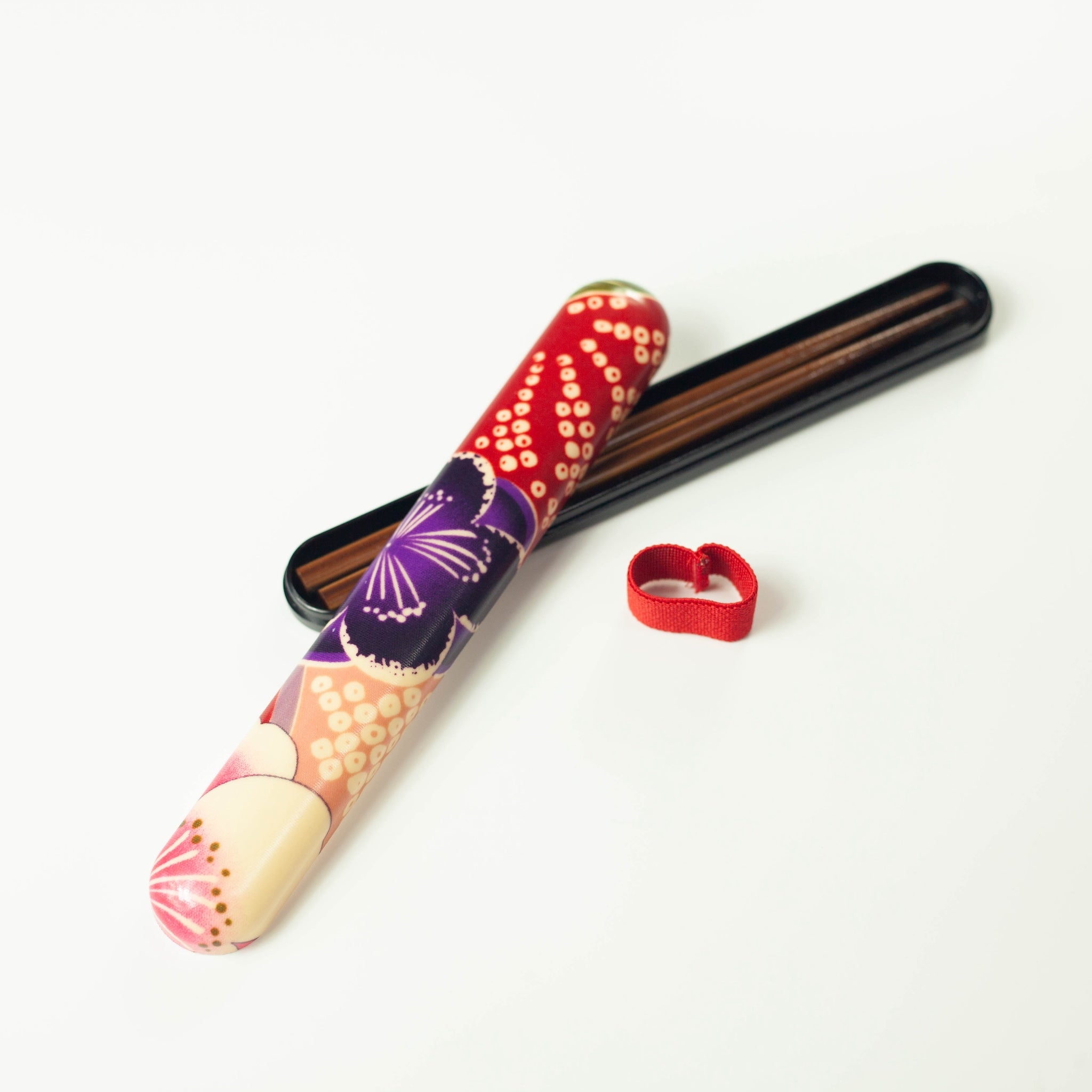 Juego de palillos Kimono Sakura rosado