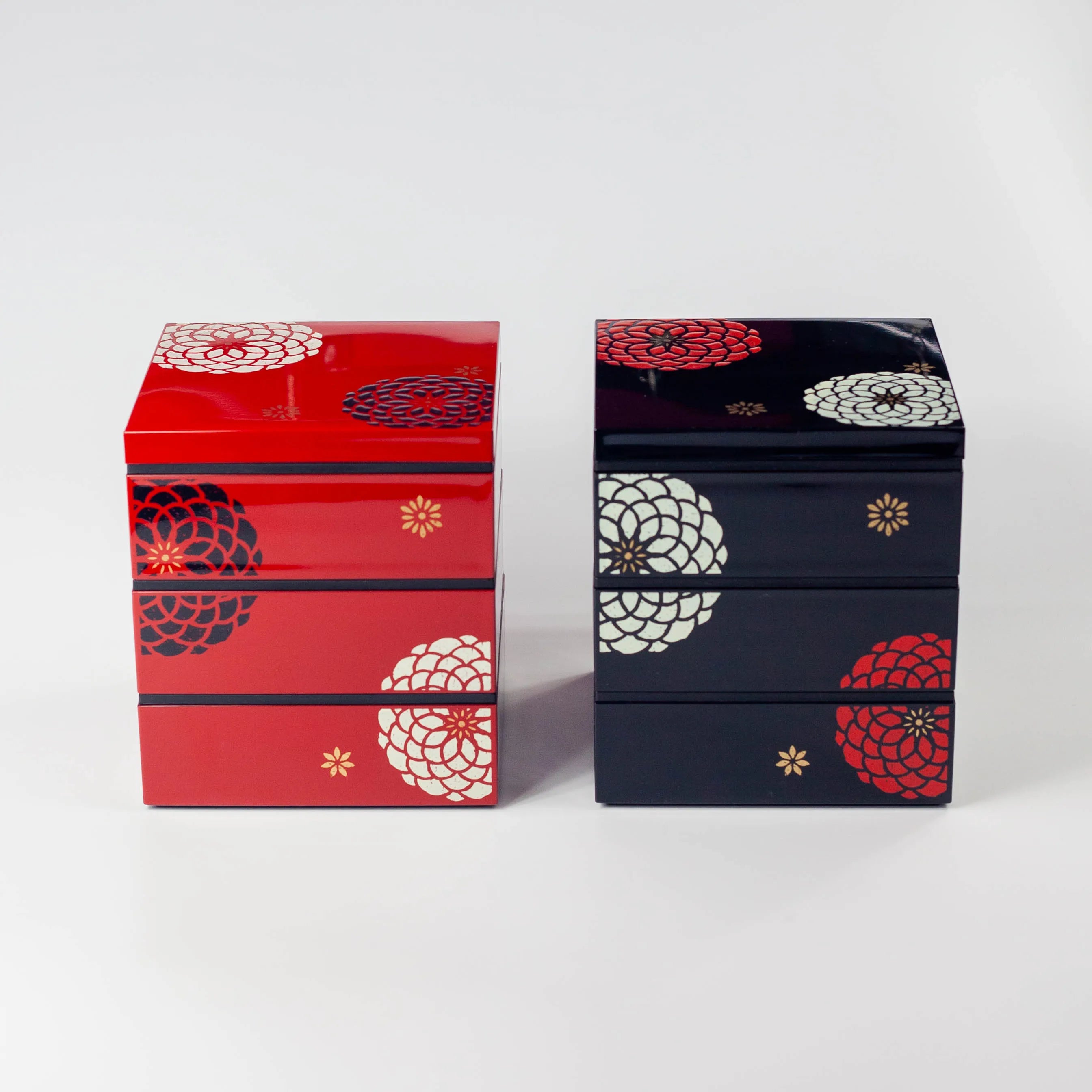 Ojyu Three Tier Picnic Bento Box (15cm)