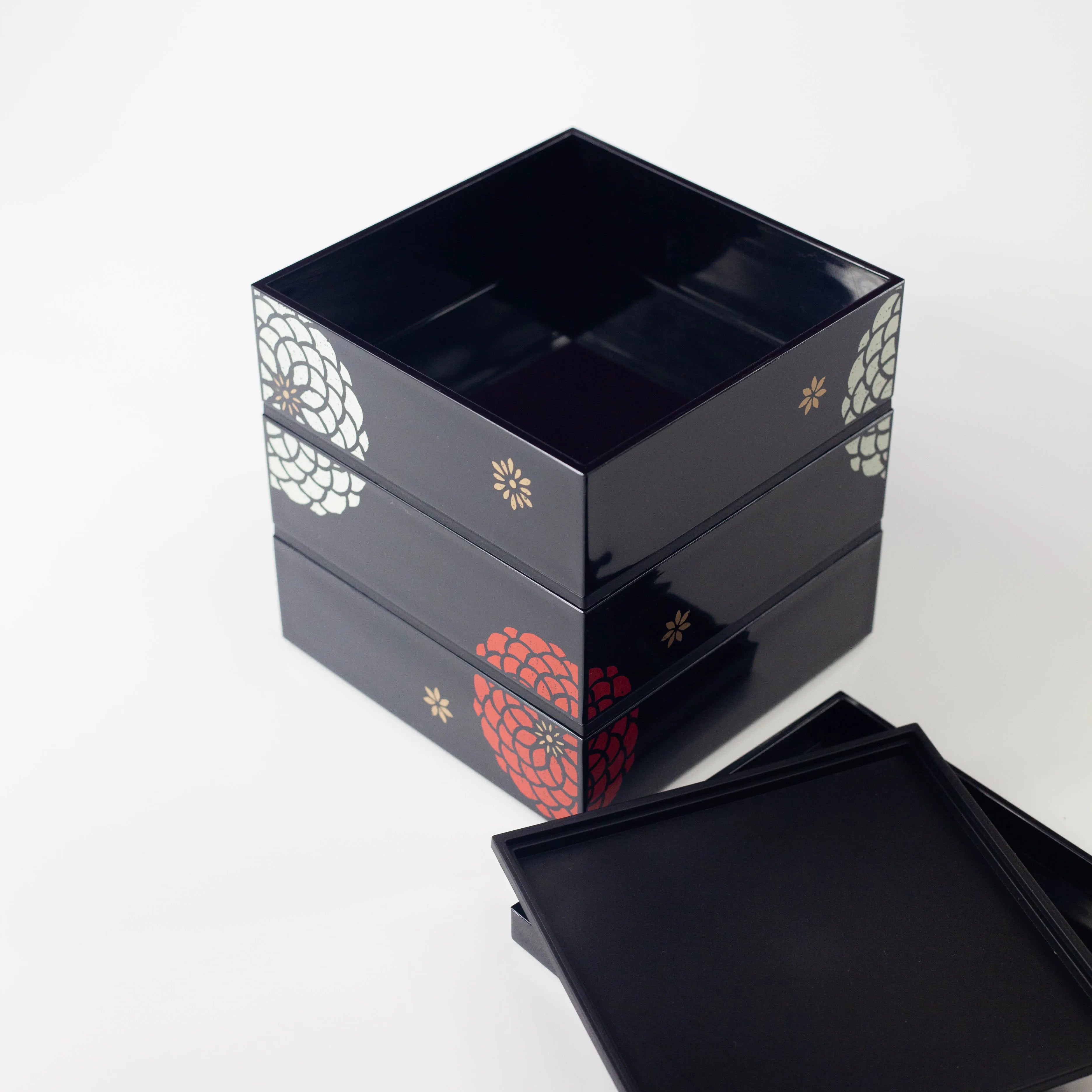 Ojyu Picknick Bento Box | Schwarz (18cm)
