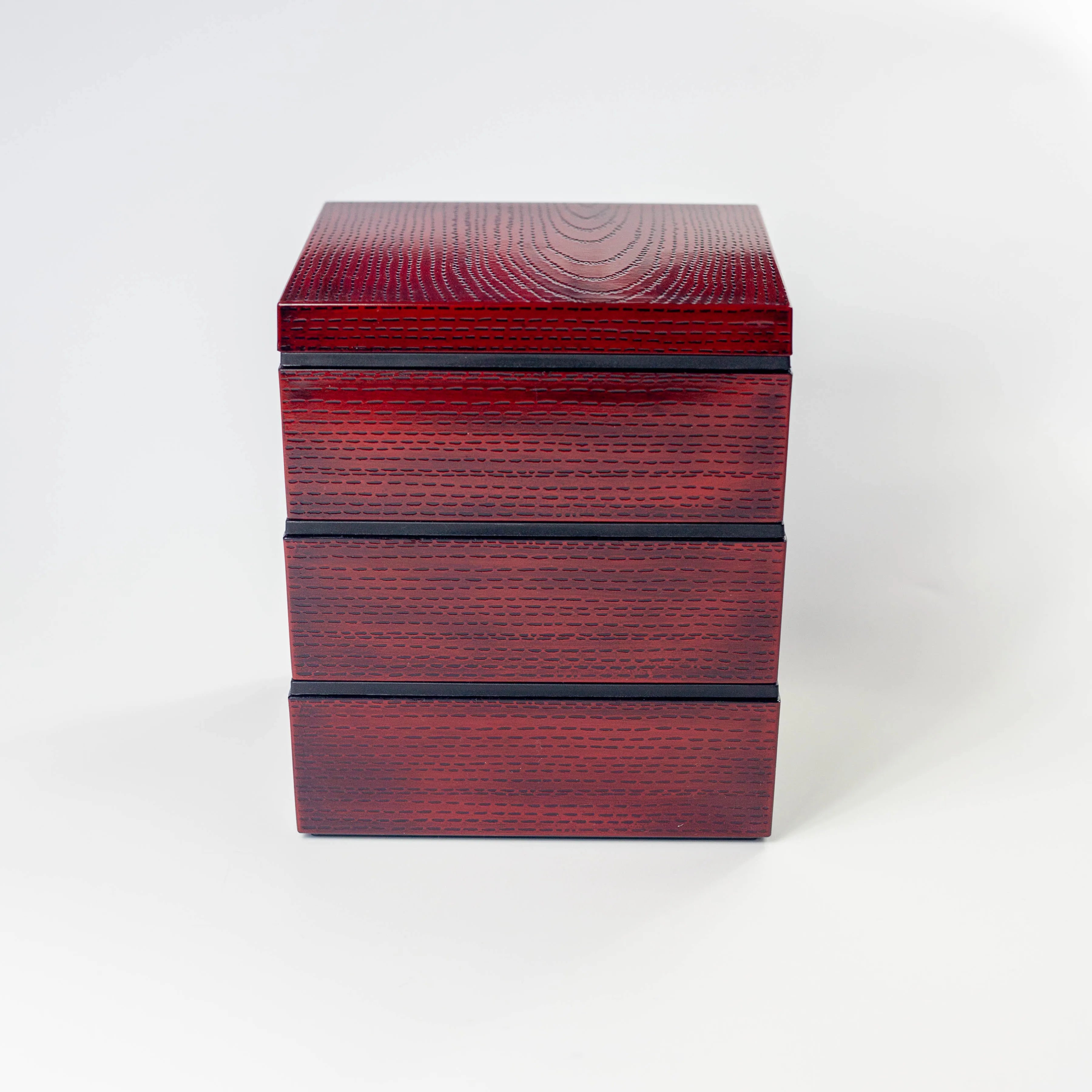 3-tier Mokume Picnic Bento Box (15cm)
