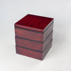 3-tier Mokume Picnic Bento Box (15cm)
