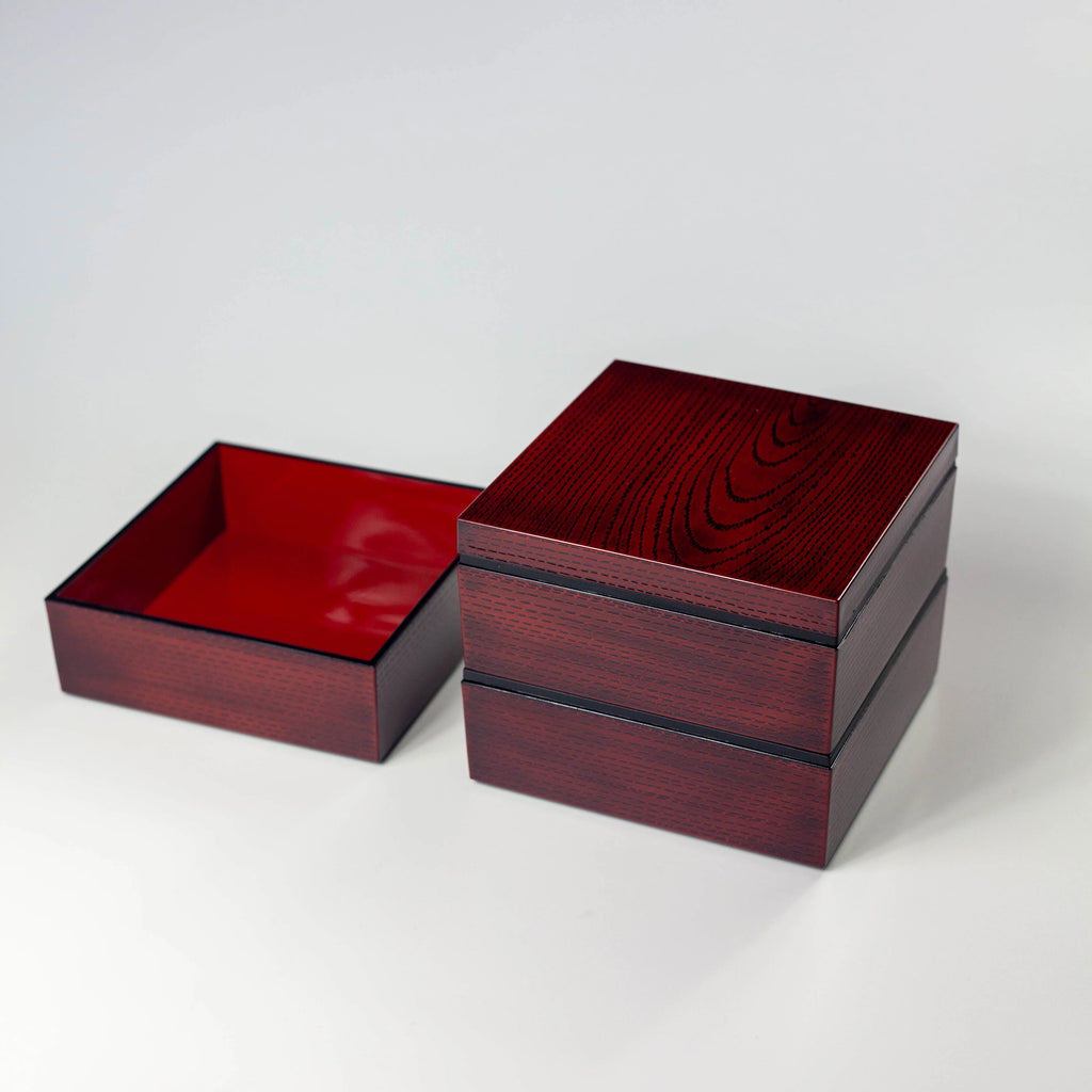 3-tier Mokume Picnic Bento Box (15cm)
