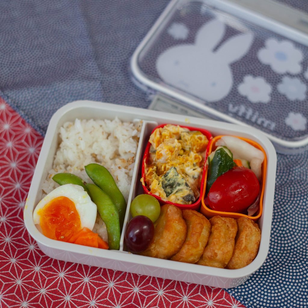 Miffy One-Tier Bento Box | Monotone, 550ml