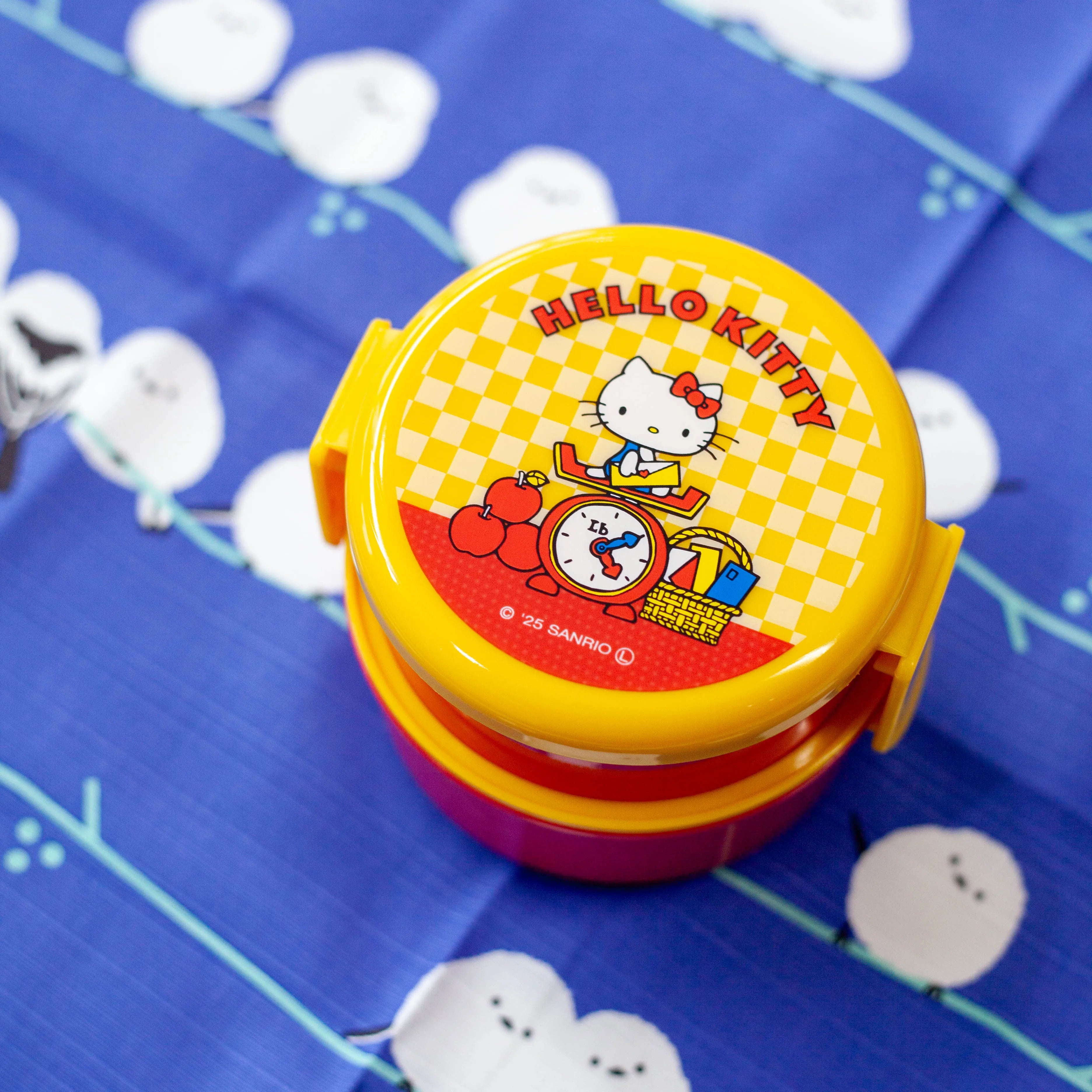 Hello Kitty Round Bento Box | Retro