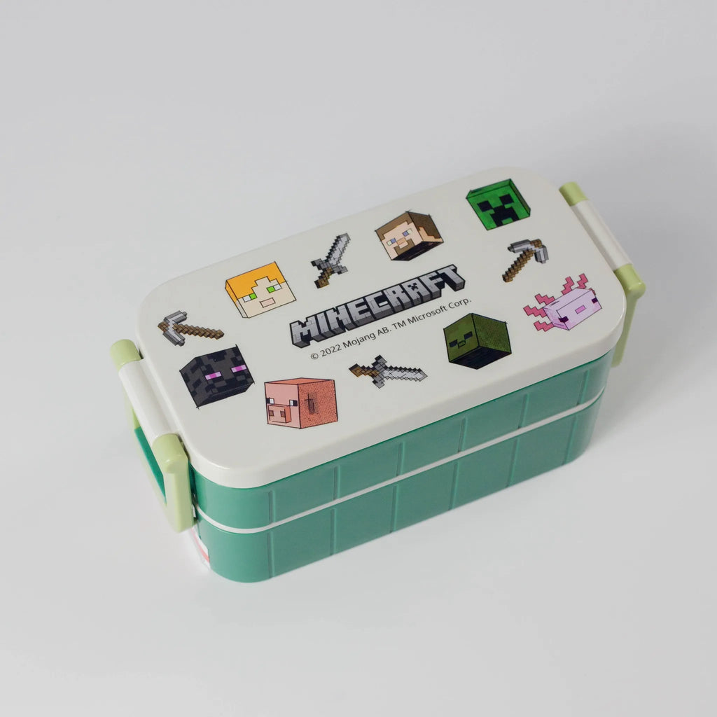 Minecraft Two-tier Bento Box | 600mL