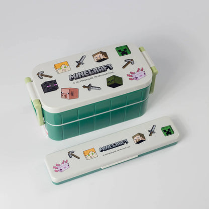 Minecraft Two-tier Bento Box | 600mL