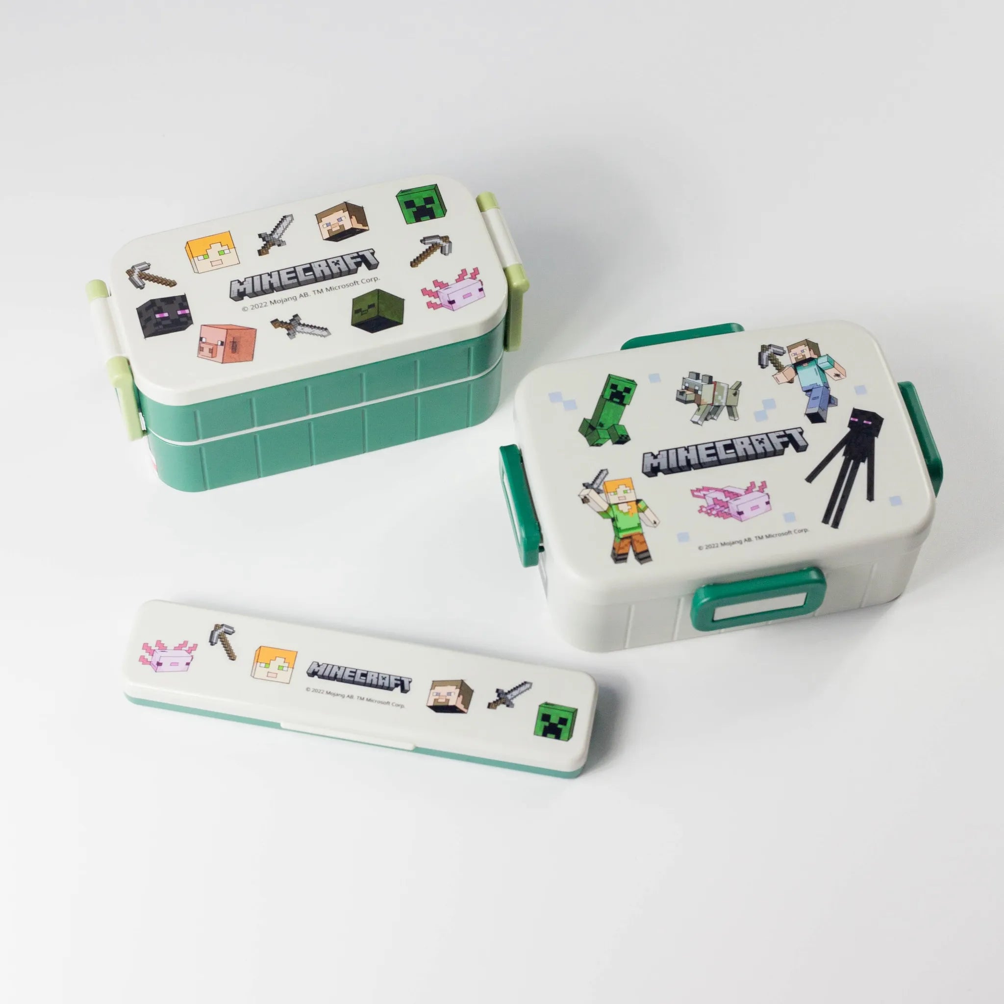 Minecraft Two-tier Bento Box | 600mL