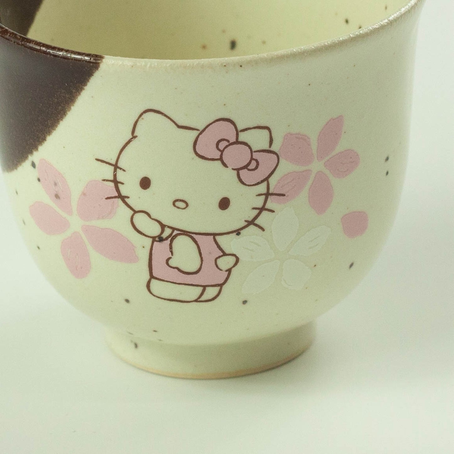 Hello Kitty Mino-yaki Sakura Japanese Tea Cup