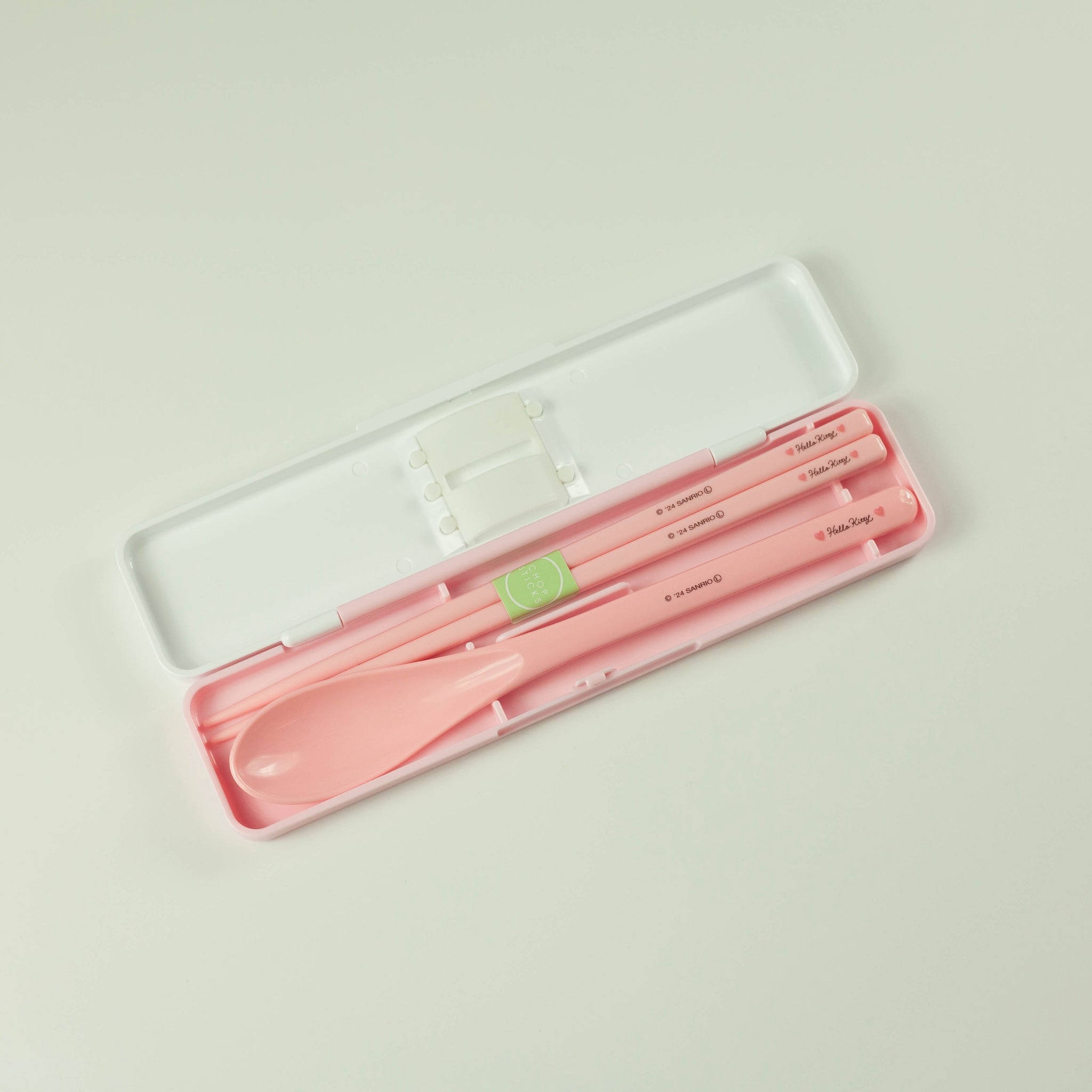 Hello Kitty Water Colors Chopsticks and Spoon Set