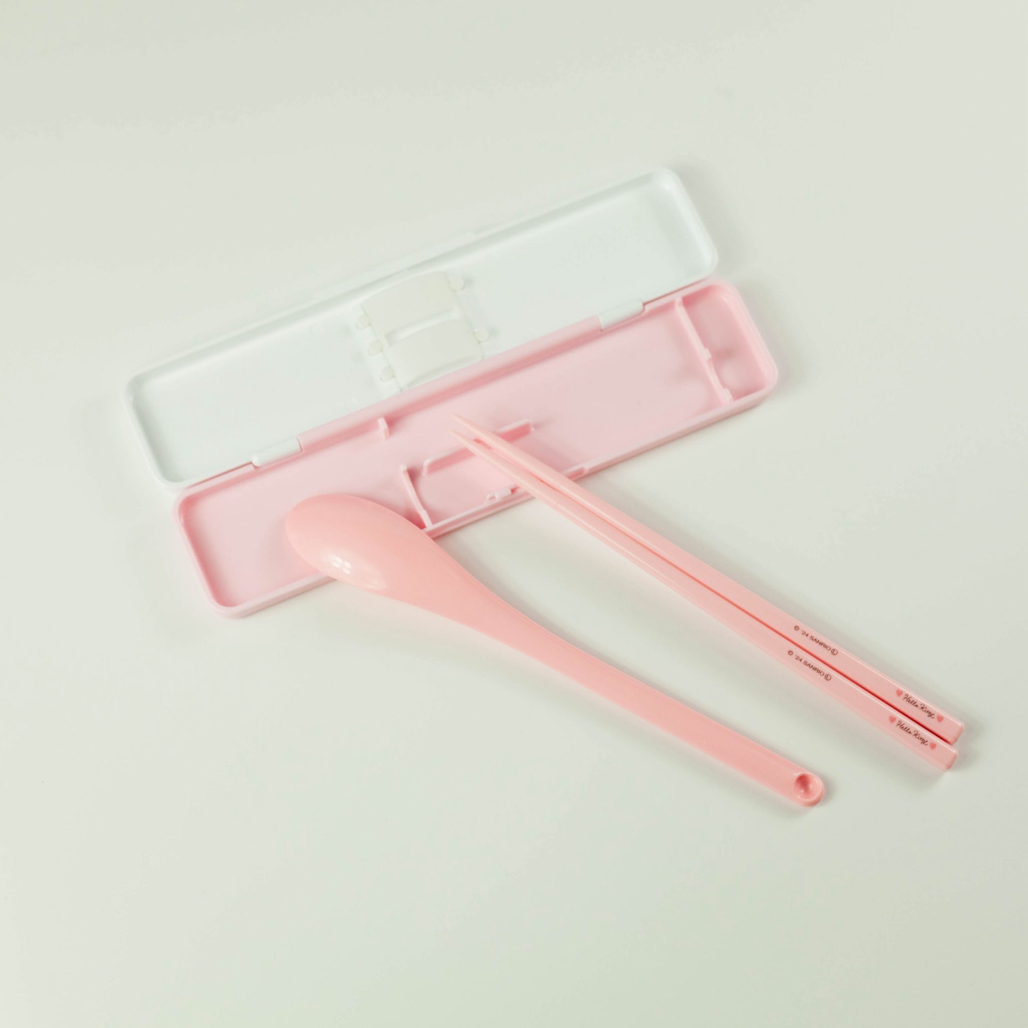 Hello Kitty Water Colors Chopsticks and Spoon Set