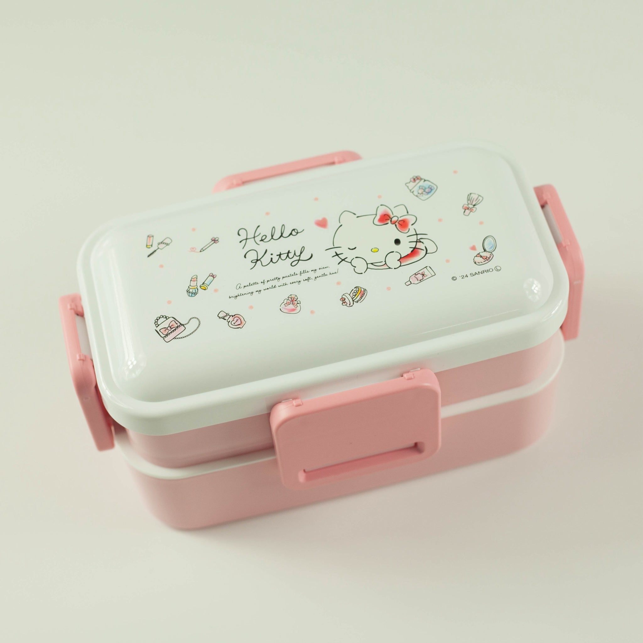 Hello Kitty Two-Tier Bento Box | Water Colors